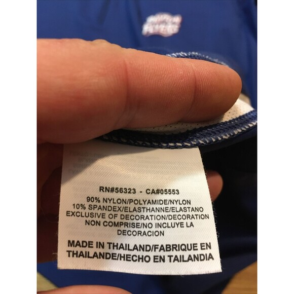 VTG Nike Dayton Flyers Shirt Sz 2XL XXL 1/4 Zip Nylon Polo Pullover NCAA Fit Dry - Picture 7 of 12